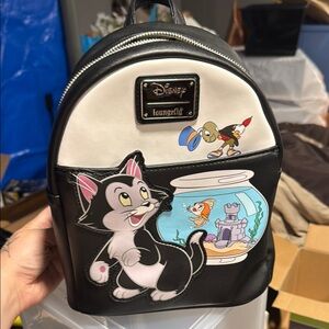 Disney Loungefly Figaro and Cleo Backpack